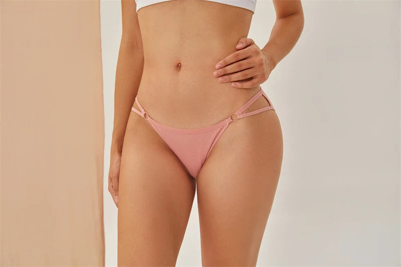 Women's Cotton Panties - 3PCS Breathable Cotton Briefs | Comfortable Striped Underwear - ZOOMNSTORE