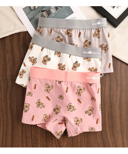 Women's Cotton Panties - Mid-Rise Boyshorts 3PCS Pack | Breathable Antibacterial Underwear - ZOOMNSTORE
