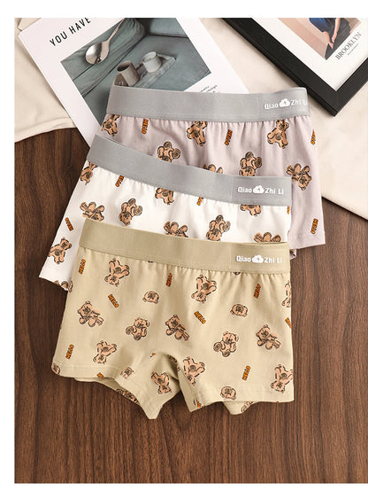 Women's Cotton Panties - Mid-Rise Boyshorts 3PCS Pack | Breathable Antibacterial Underwear - ZOOMNSTORE