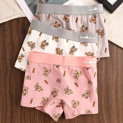Women's Cotton Panties - Mid-Rise Boyshorts 3PCS Pack | Breathable Antibacterial Underwear - ZOOMNSTORE