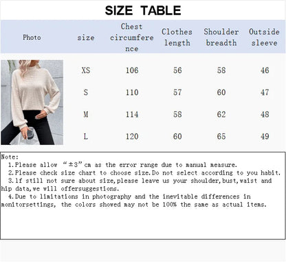 Women's Half Turtleneck Top - Loose Fit Shirt | Autumn Winter Tee with Medium Stretch Fabric - ZOOMNSTORE