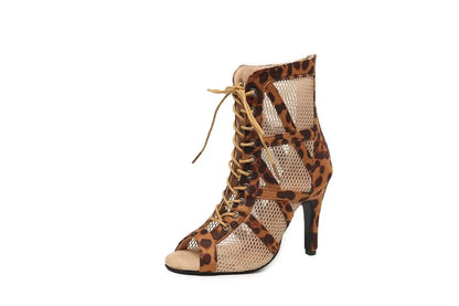 Women's High Heel Sandals - Ballroom Sandals With Thin Heel | Open Toe Heels - ZOOMNSTORE