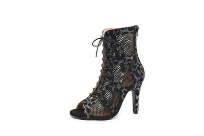 Women's High Heel Sandals - Ballroom Sandals With Thin Heel | Open Toe Heels - ZOOMNSTORE