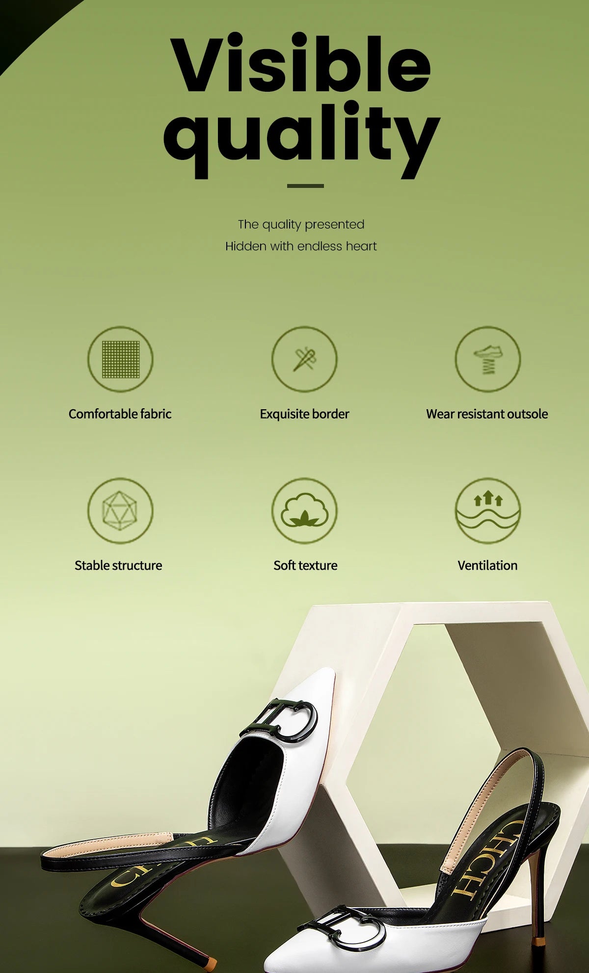 Women's High Heels - Strappy Pointed Toe Pumps With 9cm Thin Heel Platform - ZOOMNSTORE