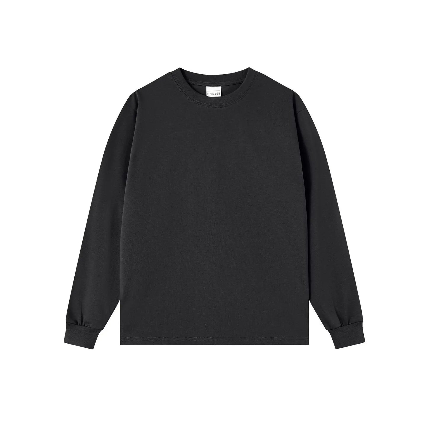 Women's Long Sleeve T-Shirt – Cotton Casual Streetwear Harajuku Style Solid White Tee - ZOOMNSTORE