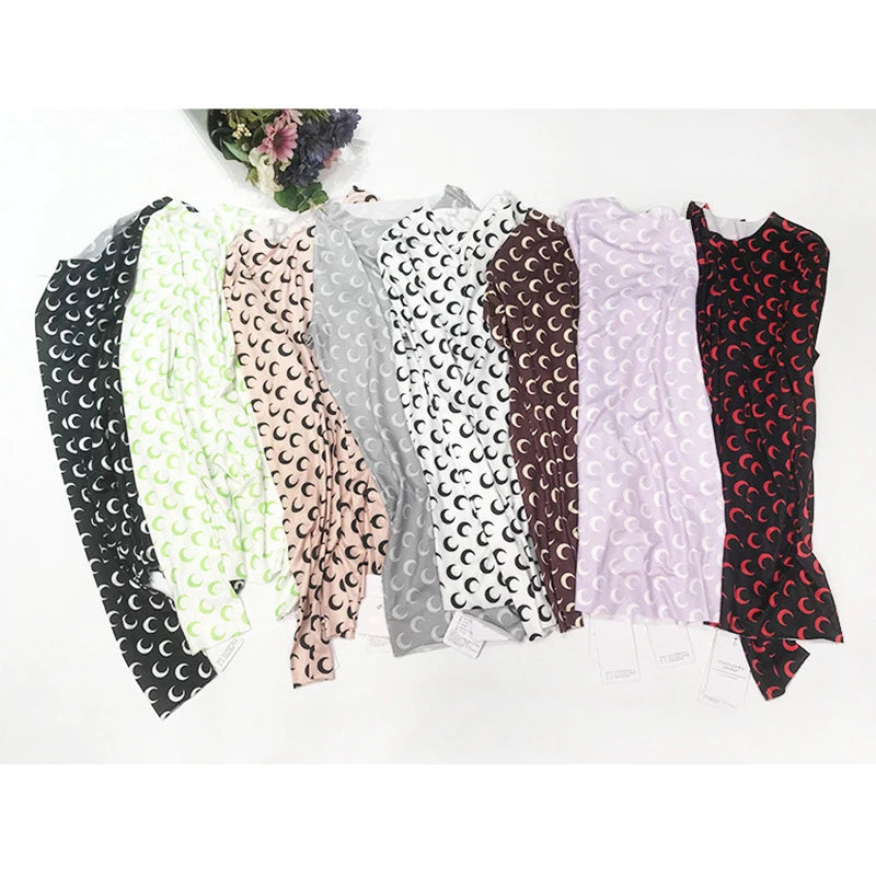Women's Long Sleeve T-Shirt - Slim Fit Cotton Polyester Casual Tops | Breathable Mesh - ZOOMNSTORE