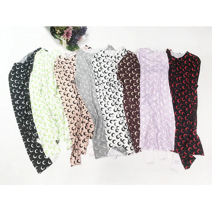 Women's Long Sleeve T-Shirt - Slim Fit Cotton Polyester Casual Tops | Breathable Mesh - ZOOMNSTORE