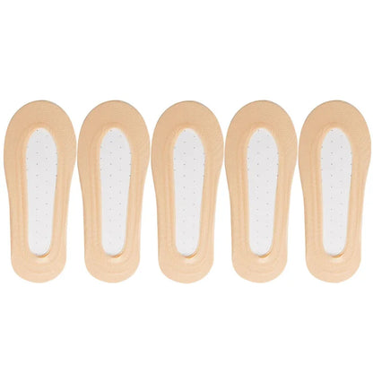 Womens No-Show Ankle Socks - 5 Pairs Cotton Invisible Low Cut Summer Boat Socks - ZOOMNSTORE
