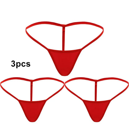 Ultrathin Seamless Womens Thongs - Sexy Solid Color Lingerie - ZOOMNSTORE