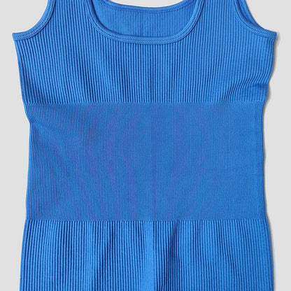 Women's Seamless Yoga Set | Ribbed One Piece Fitness Jumpsuit - High Waist Workout - ZOOMNSTORE