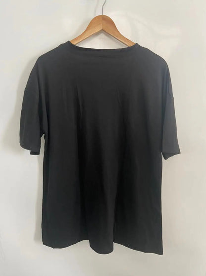 Women's Short Sleeve T Shirt - Cotton Broadcloth Polyester Fabric Top, Loose Fit Tee - ZOOMNSTORE