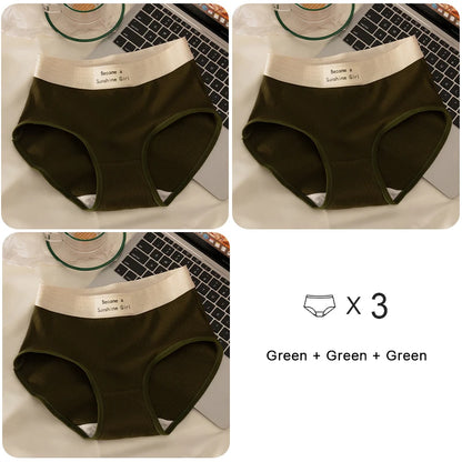 Women's Sports Panties - Breathable Cotton Briefs | Soft Mid-Rise Intimate Underwear - ZOOMNSTORE