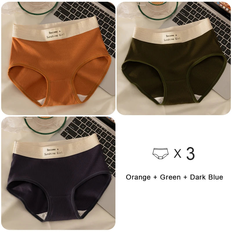 Women's Sports Panties - Breathable Cotton Briefs | Soft Mid-Rise Intimate Underwear - ZOOMNSTORE