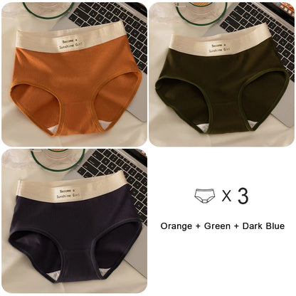 Women's Sports Panties - Breathable Cotton Briefs | Soft Mid-Rise Intimate Underwear - ZOOMNSTORE