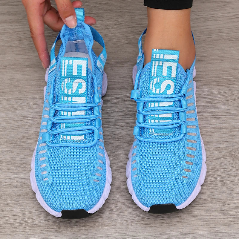 Mens Lightweight Breathable Sports Sneakers - Casual Jogging Walking Shoes - ZOOMNSTORE