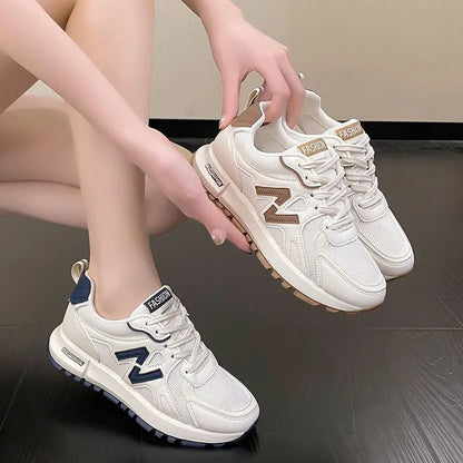 Womens Casual Sports Shoes - Spring 2024 Soft Sole Anti-Slip Running Sneakers - ZOOMNSTORE