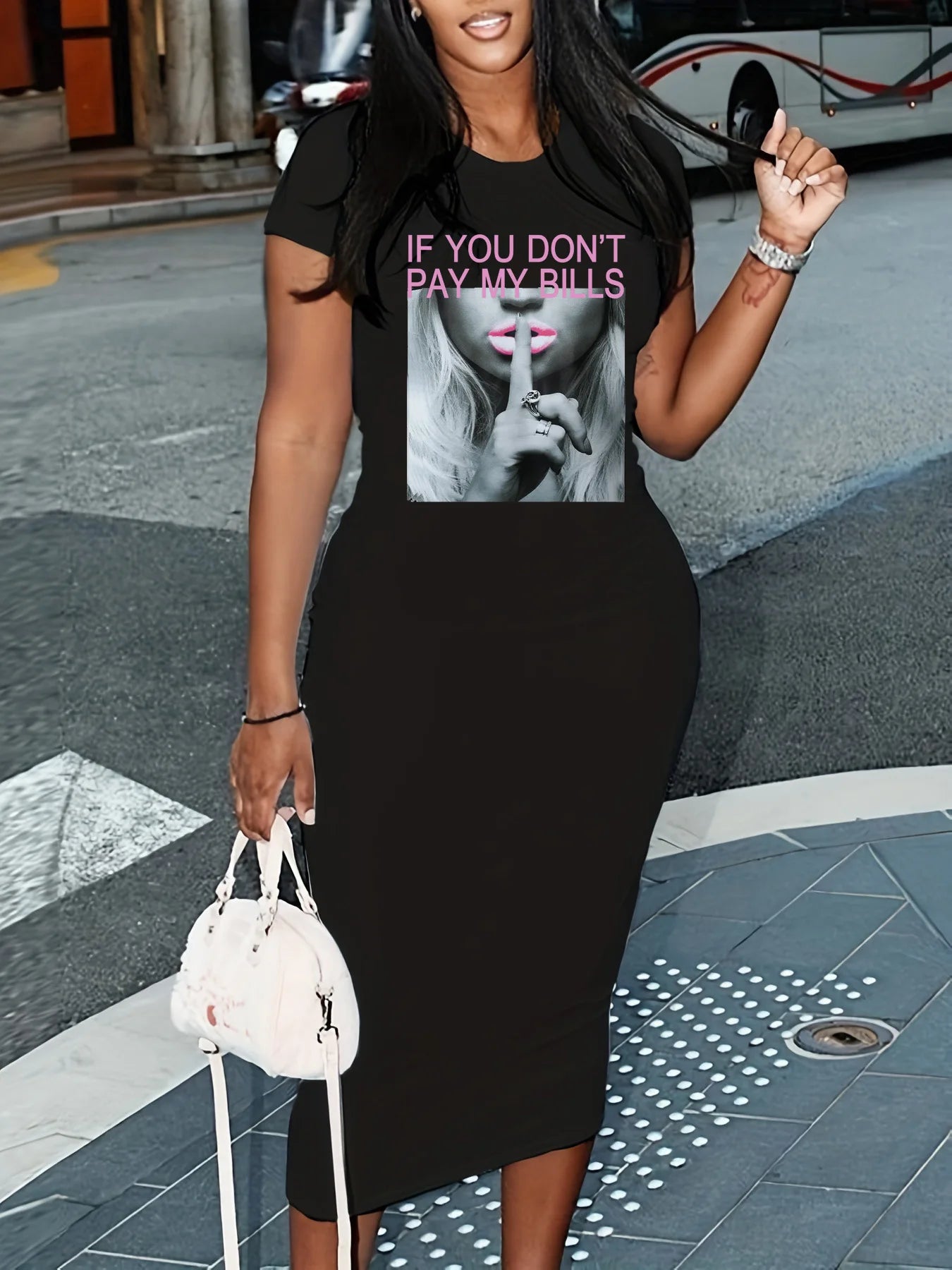 Summer Short Sleeve Sexy Dress - Womens Casual Fashion - ZOOMNSTORE