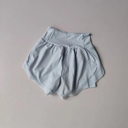 Womens 2-in-1 Quick-Dry Running  Yoga Shorts - Summer Fitness  Tennis Casual Training Shorts - ZOOMNSTORE