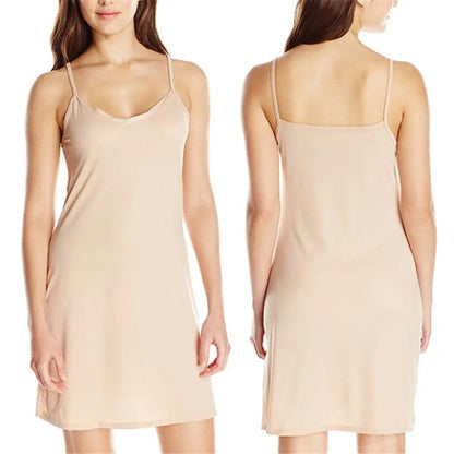 Womens Backless Sling Dress - Casual Summer Camisole Slip Dress - ZOOMNSTORE