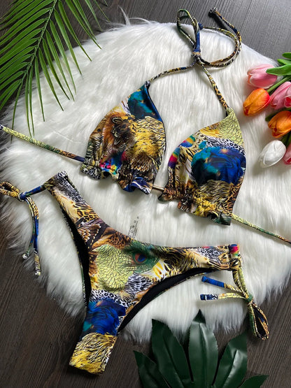 RUOTONGSEPT Womens Sexy Push-Up Bikini Set - 2023 Beachwear Swimwear - ZOOMNSTORE