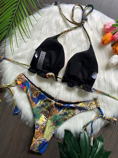 RUOTONGSEPT Womens Sexy Push-Up Bikini Set - 2023 Beachwear Swimwear - ZOOMNSTORE