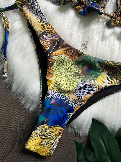 RUOTONGSEPT Womens Sexy Push-Up Bikini Set - 2023 Beachwear Swimwear - ZOOMNSTORE