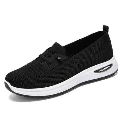 Womens Breathable Casual Walking Shoes - Fitness Flats in Pink Size 36-43 - ZOOMNSTORE