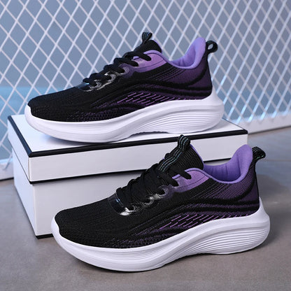 Womens Casual Running Sneakers - Breathable Anti-Slip Athletic Shoes 2023 - ZOOMNSTORE