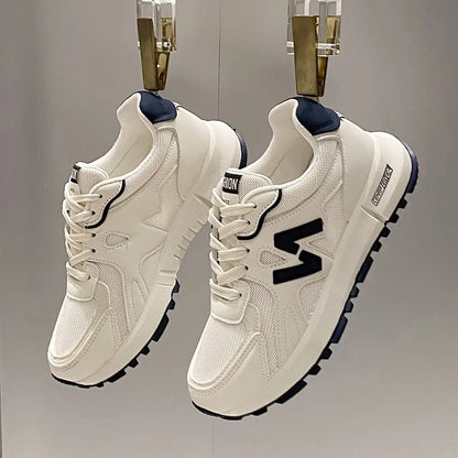 Womens Casual Sports Shoes - Spring 2024 Soft Sole Anti-Slip Running Sneakers - ZOOMNSTORE