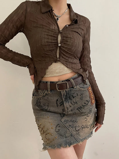 Womens Decorative Wide Belt - Versatile Black Jeans Belt for Summer 2024 - ZOOMNSTORE