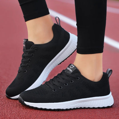 Womens Fashion Platform Sneakers - Spring Winter Running Shoes - ZOOMNSTORE