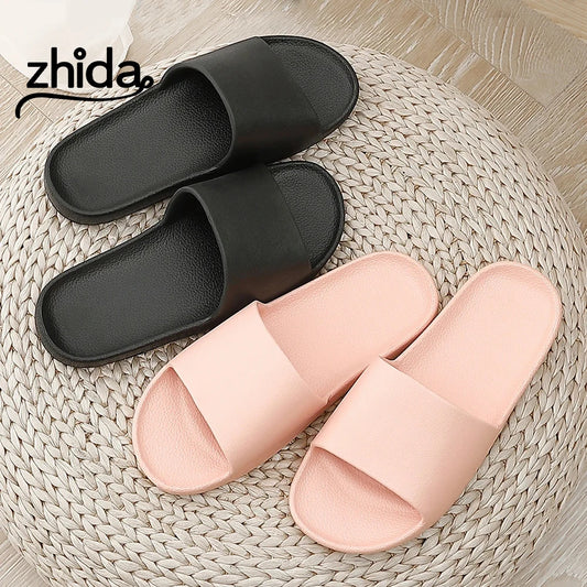 Womens Lightweight Non-Slip Eva Slippers - Summer Thick Platform Flip Flops - ZOOMNSTORE