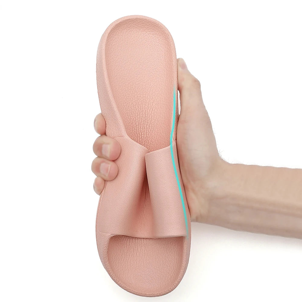 Womens Lightweight Non-Slip Eva Slippers - Summer Thick Platform Flip Flops - ZOOMNSTORE