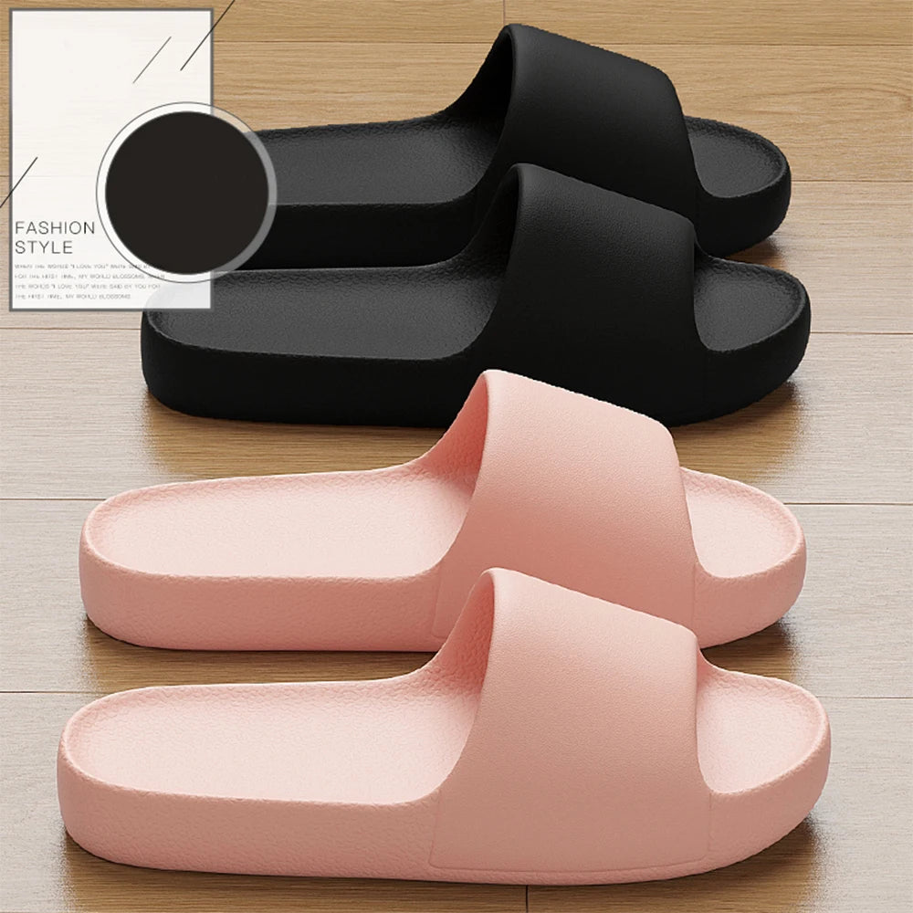 Womens Lightweight Non-Slip Eva Slippers - Summer Thick Platform Flip Flops - ZOOMNSTORE
