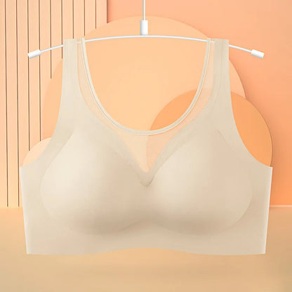 1pcs Women's Bra No Trace Breathable Bra No Steel Ring Breathable Comfortable Large Size Underwear Vest Bralette - ZOOMNSTORE