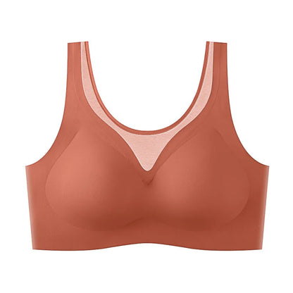 1pcs Women's Bra No Trace Breathable Bra No Steel Ring Breathable Comfortable Large Size Underwear Vest Bralette - ZOOMNSTORE