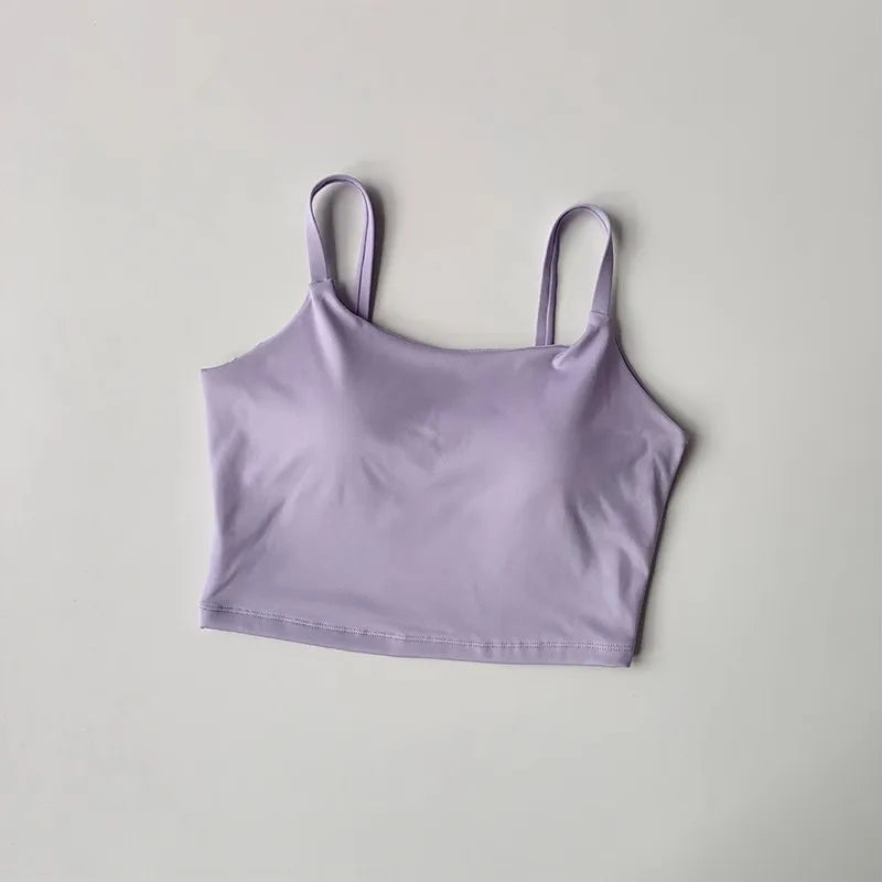 Womens Push Up Sports Bra - Breathable Fitness Vest for Gym  Yoga - ZOOMNSTORE