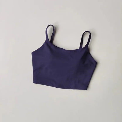 Womens Push Up Sports Bra - Breathable Fitness Vest for Gym  Yoga - ZOOMNSTORE