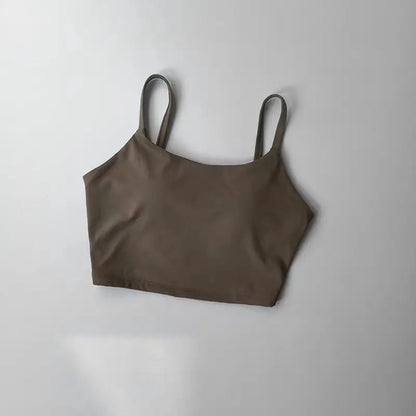 Womens Push Up Sports Bra - Breathable Fitness Vest for Gym  Yoga - ZOOMNSTORE