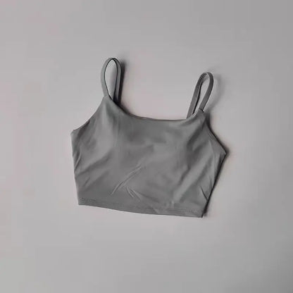 Womens Push Up Sports Bra - Breathable Fitness Vest for Gym  Yoga - ZOOMNSTORE