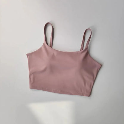 Womens Push Up Sports Bra - Breathable Fitness Vest for Gym  Yoga - ZOOMNSTORE