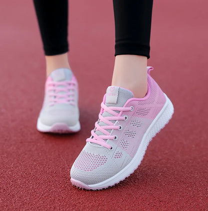 Womens Quick Dry Aqua Sport Shoes - Summer Air Mesh Outdoor Sneakers - ZOOMNSTORE