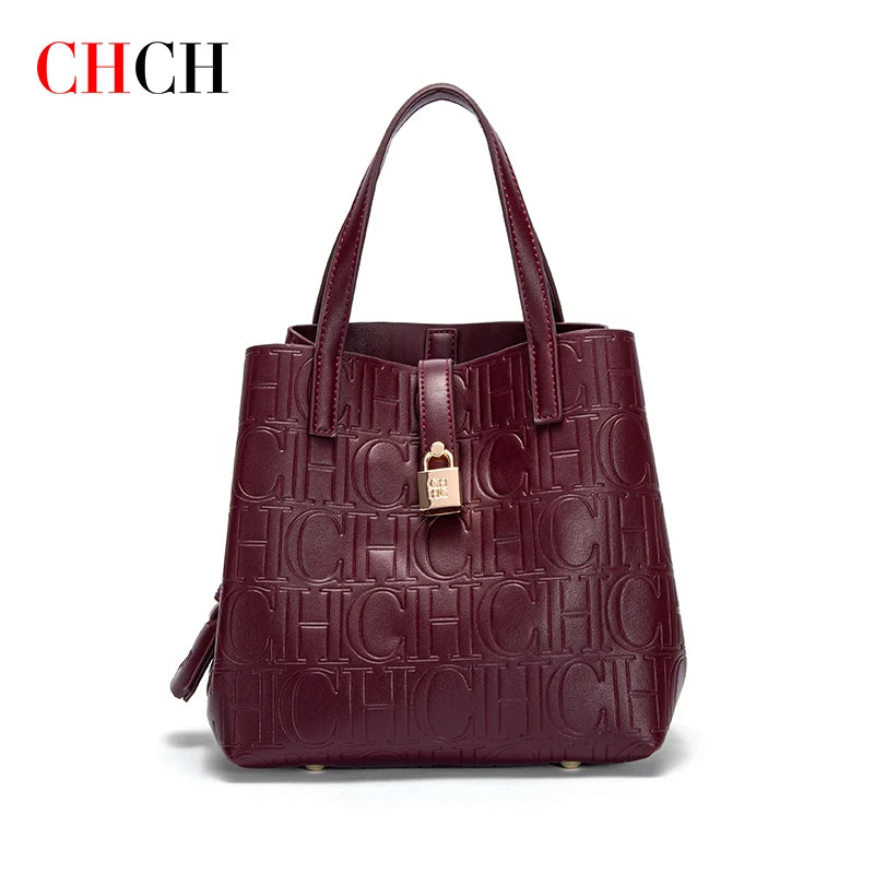 Womens Steel Embossed Tote Bag - Handheld Shopping Bag - ZOOMNSTORE