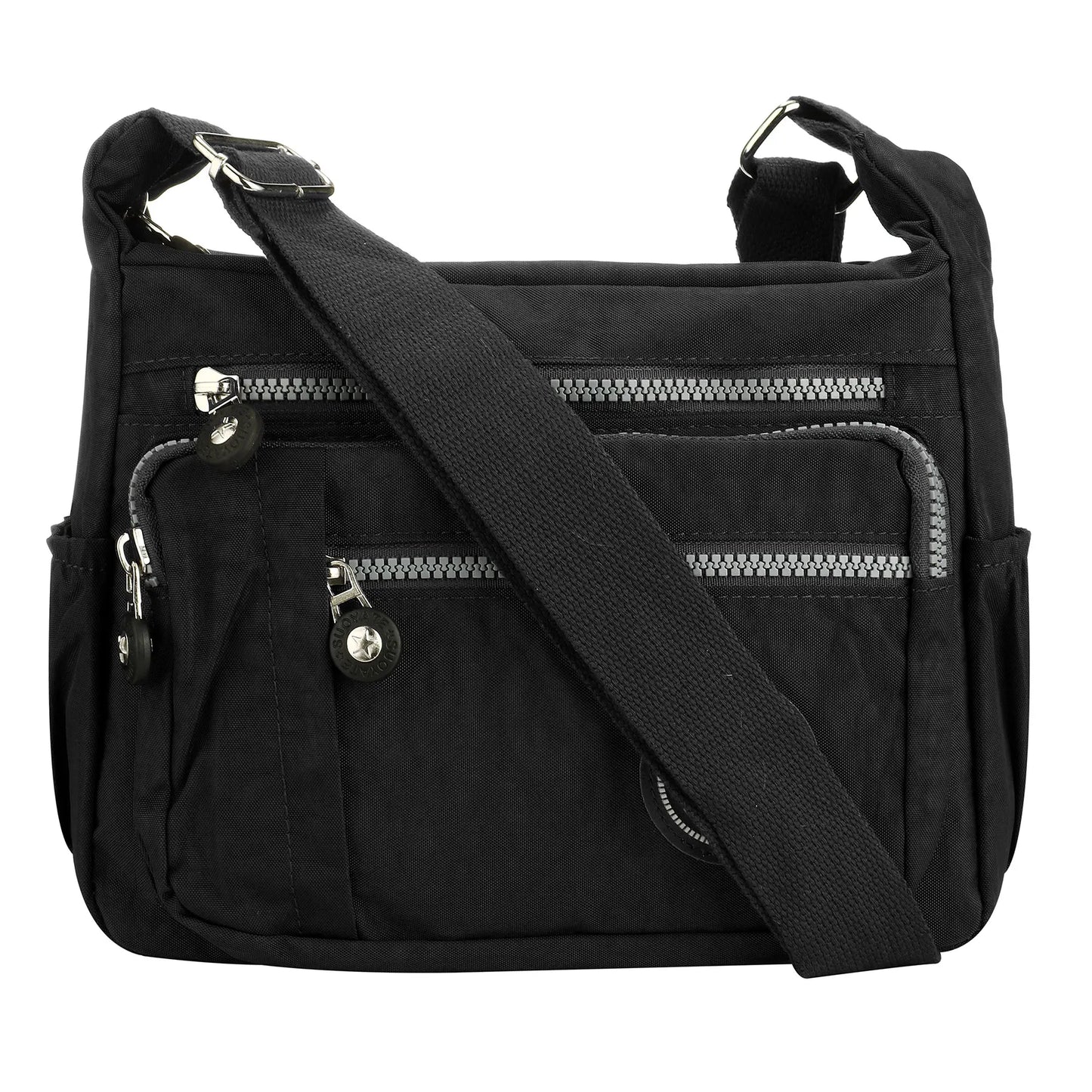Womens Waterproof Nylon Crossbody Bag - Multifunctional Messenger Purse - ZOOMNSTORE