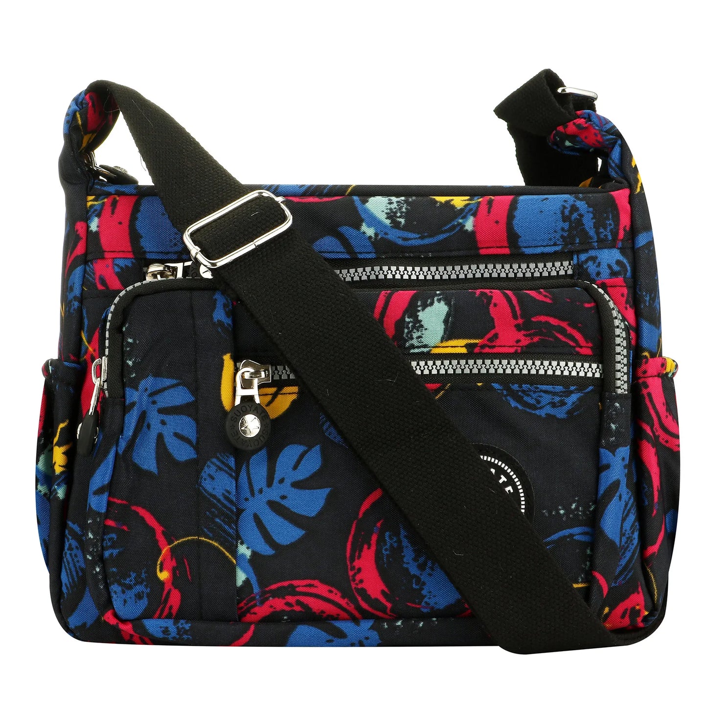 Womens Waterproof Nylon Crossbody Bag - Multifunctional Messenger Purse - ZOOMNSTORE
