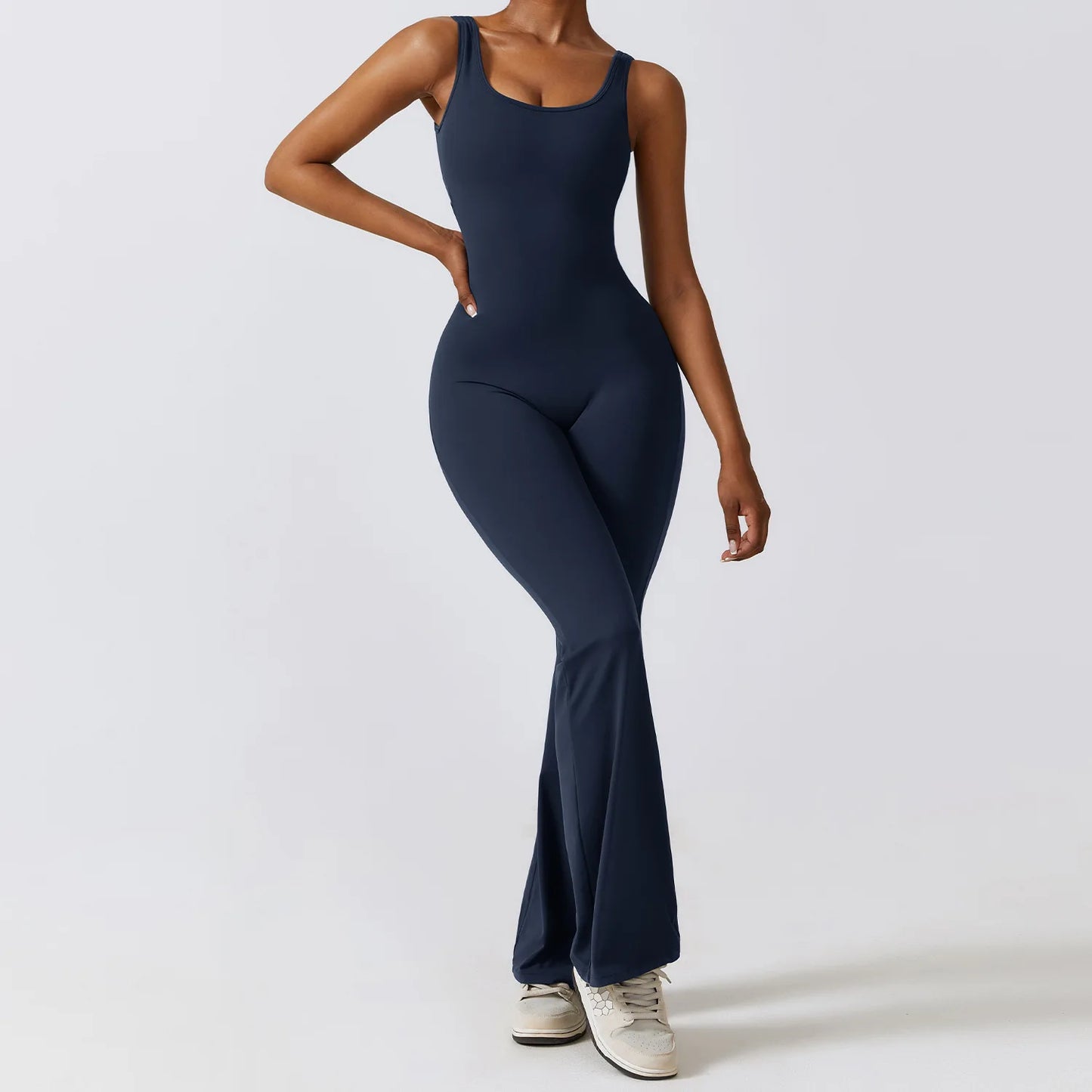 Womens Yoga Jumpsuit - Fitness Training Bodysuit  Sportswear - ZOOMNSTORE