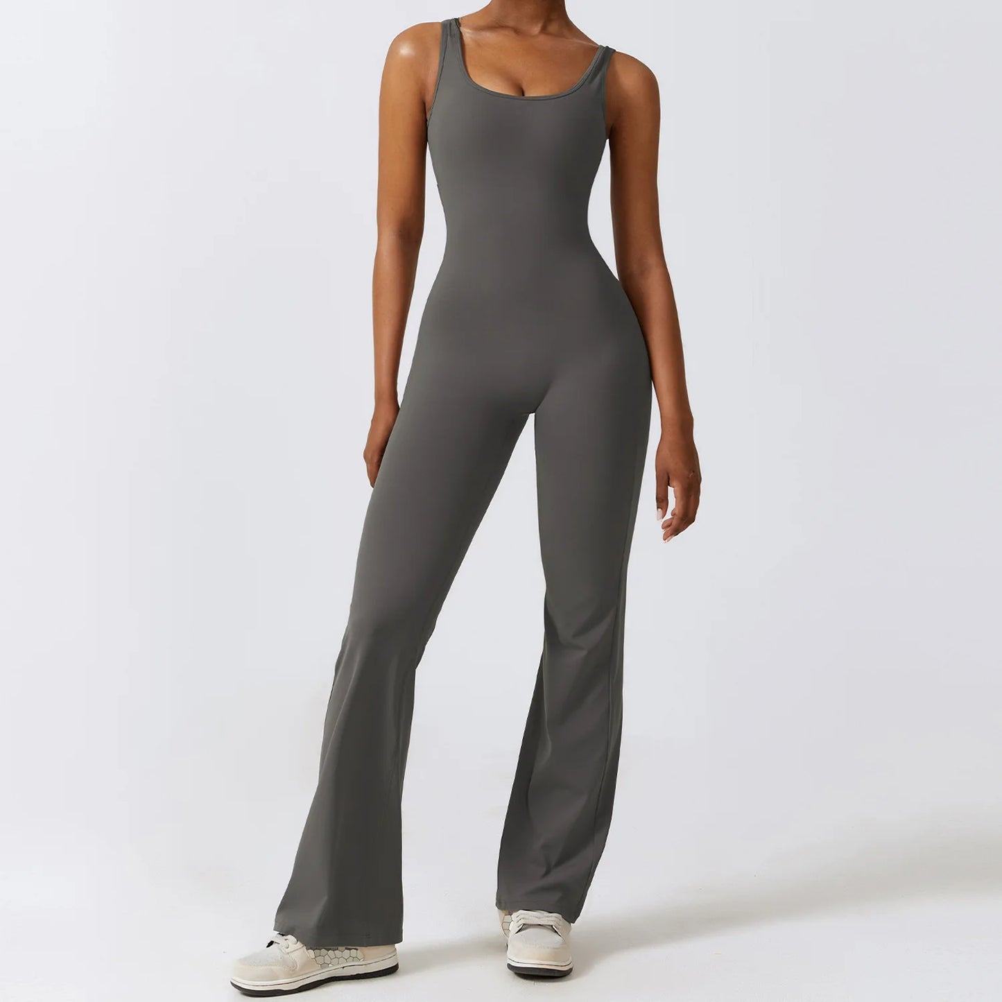 Womens Yoga Jumpsuit - Fitness Training Bodysuit  Sportswear - ZOOMNSTORE