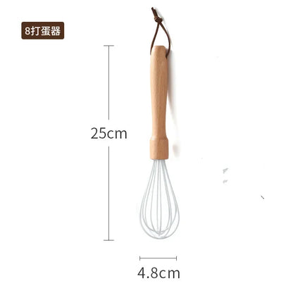 Wooden Cooking Spoons – Teak Wood Spoons With Holder | Eco Friendly Kitchen Utensil Set - ZOOMNSTORE