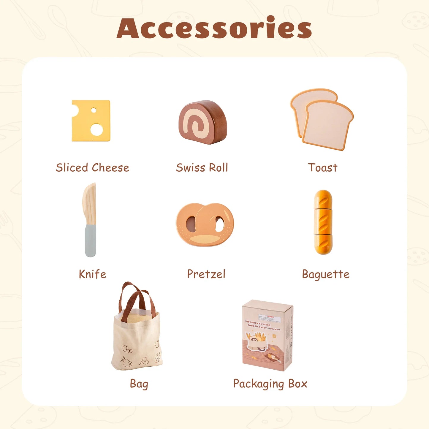 Robotime Robud Kitchen Pretend Toy Wooden Classic Game Educational Toy For Children Kids Gift Cutting Fruit Vegetable Food Set - ZOOMNSTORE