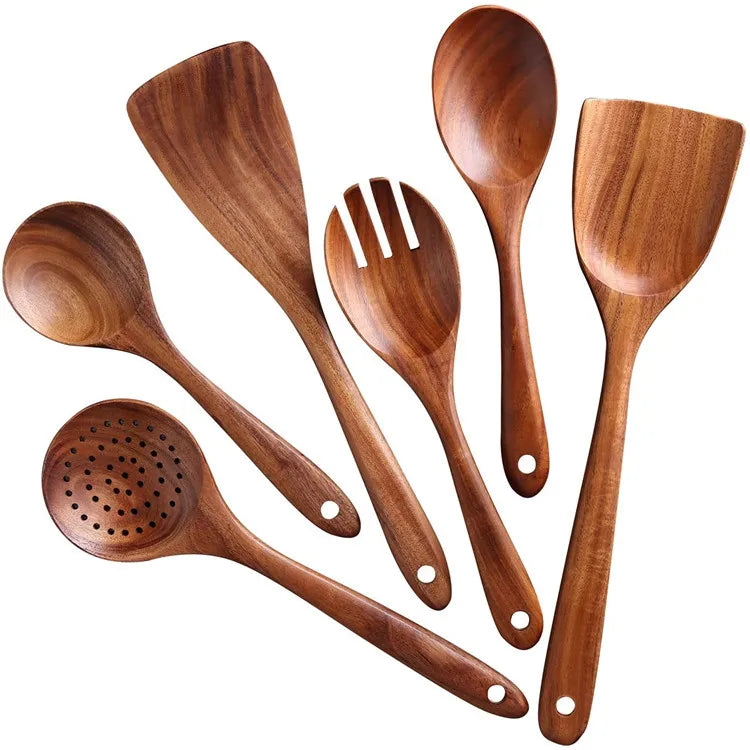 Wooden Kitchen Utensils Set - Wholesale Cooking Accessories  Gadgets - ZOOMNSTORE